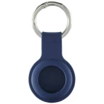 Privjesak ",Fantastic Feel", za Apple AirTag, izgled silikona, plavi Hama Fantastic Feel AirTag privjesak za ključeve plava boja