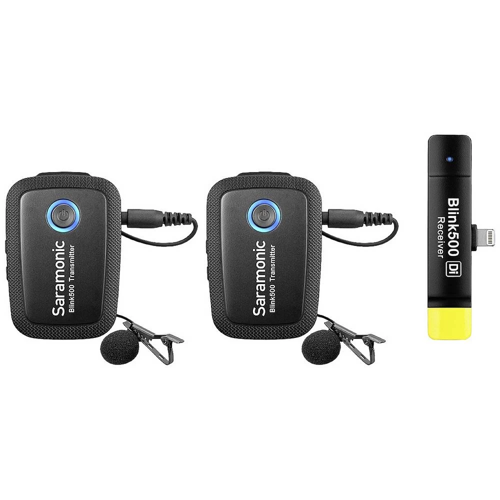 Saramonic Blink 500 B4 na utikač bežični mikrofon Način prijenosa:bežični slika