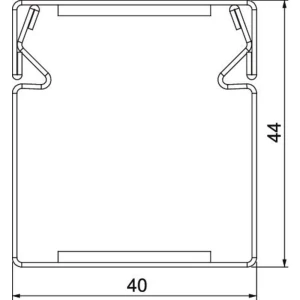 OBO Bettermann 7218002 zaštita od požara 2 m bijela slika