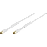 Antene Priključni kabel [1x 75 Ω antenski ženski konektor - 1x 75 Ω antenski muški konektor] 10 m 100 dB pozlaćeni k