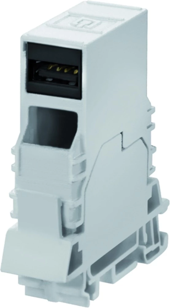 Izlaz za nosivu šinu IE-TO-USB Weidmüller spojnica, ugradbena sadržaj: 10 komada slika