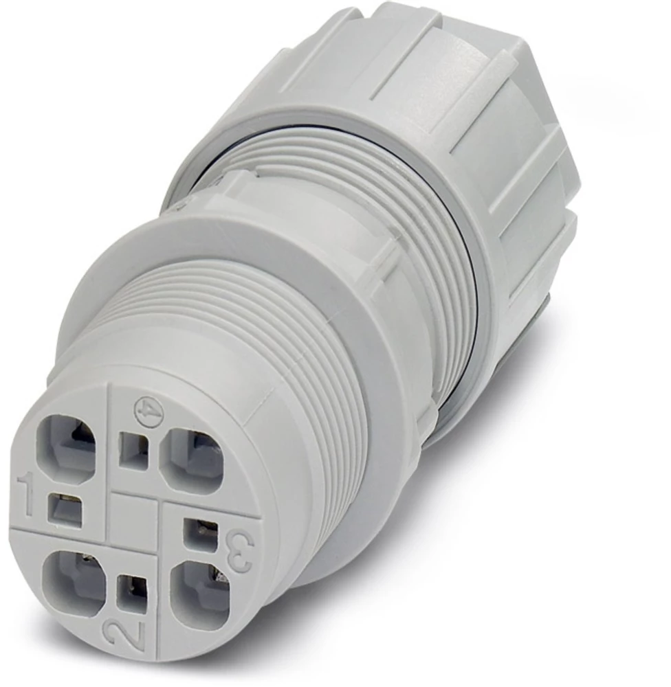 QPD W 4X2,5 6-10 M25 DT GY - konektor za provedbu vodova kroz pregradne zidove QPD W 4X2,5 6-10 M25 DT GY Phoenix Contact sadrža slika