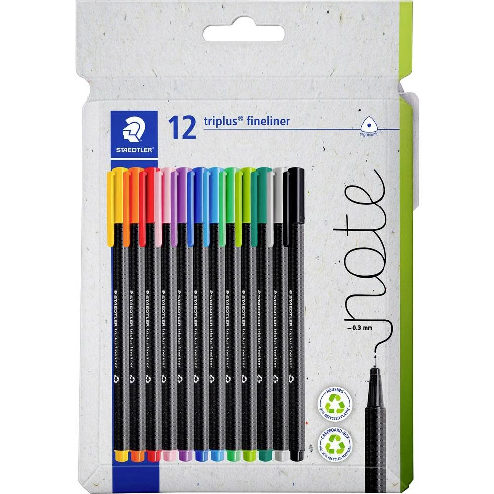 Staedtler triplus 334 C12 fineliner 12 kom. slika