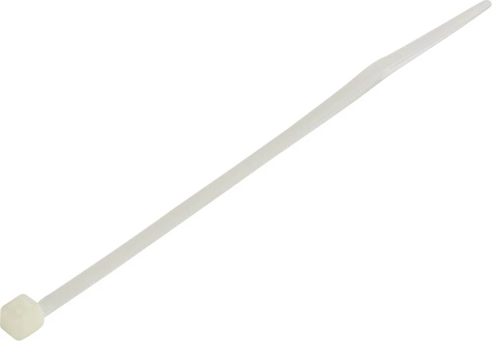 TRU COMPONENTS TC-6645752 kabelska vezica, prozirna 1000 kom. slika