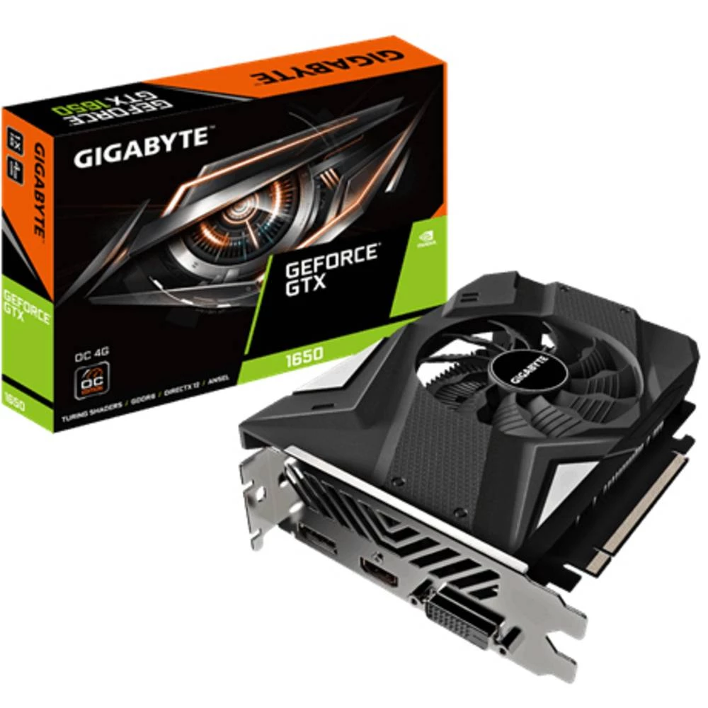 Gigabyte grafička kartica GTX1650 4 GB PCIe 3.0 x16 slika