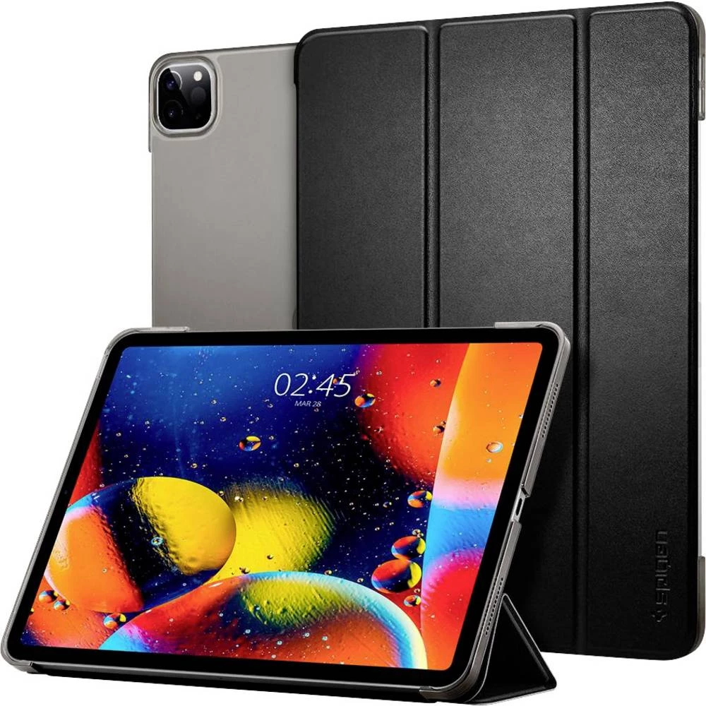 Spigen Smart Fold etui s poklopcem Pogodno za modele Apple: iPad Pro 11 (2. generacija) crna slika