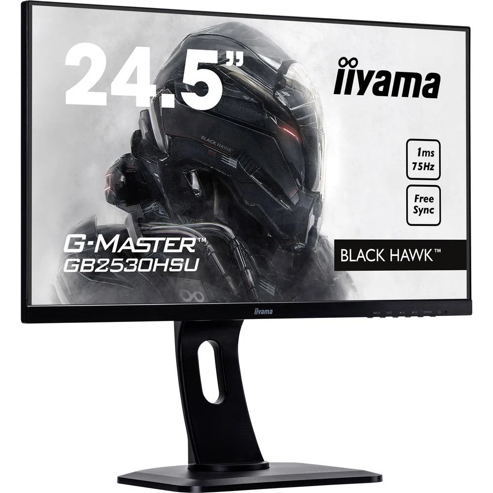 LED zaslon 62.2 cm (24.5 ") Iiyama G-MASTER GB2530HSU ATT.CALC.EEK A (A+++ - D) 1920 x 1080 piksel Full HD 1 ms DisplayPort, HDM slika