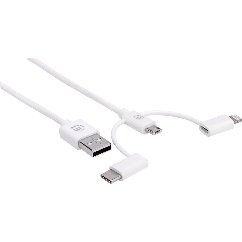 Manhattan USB 2.0 Priključni kabel [1x Muški konektor USB 2.0 tipa A - 1x Muški konektor USB 2.0 tipa Micro B, Muški konektor Ap slika