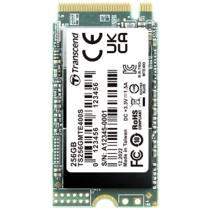Transcend MTS400S 256 GB unutarnji M.2 PCIe NVMe SSD 2242 PCIe nvme 3.0 x4 maloprodaja TS256GMTE400S slika
