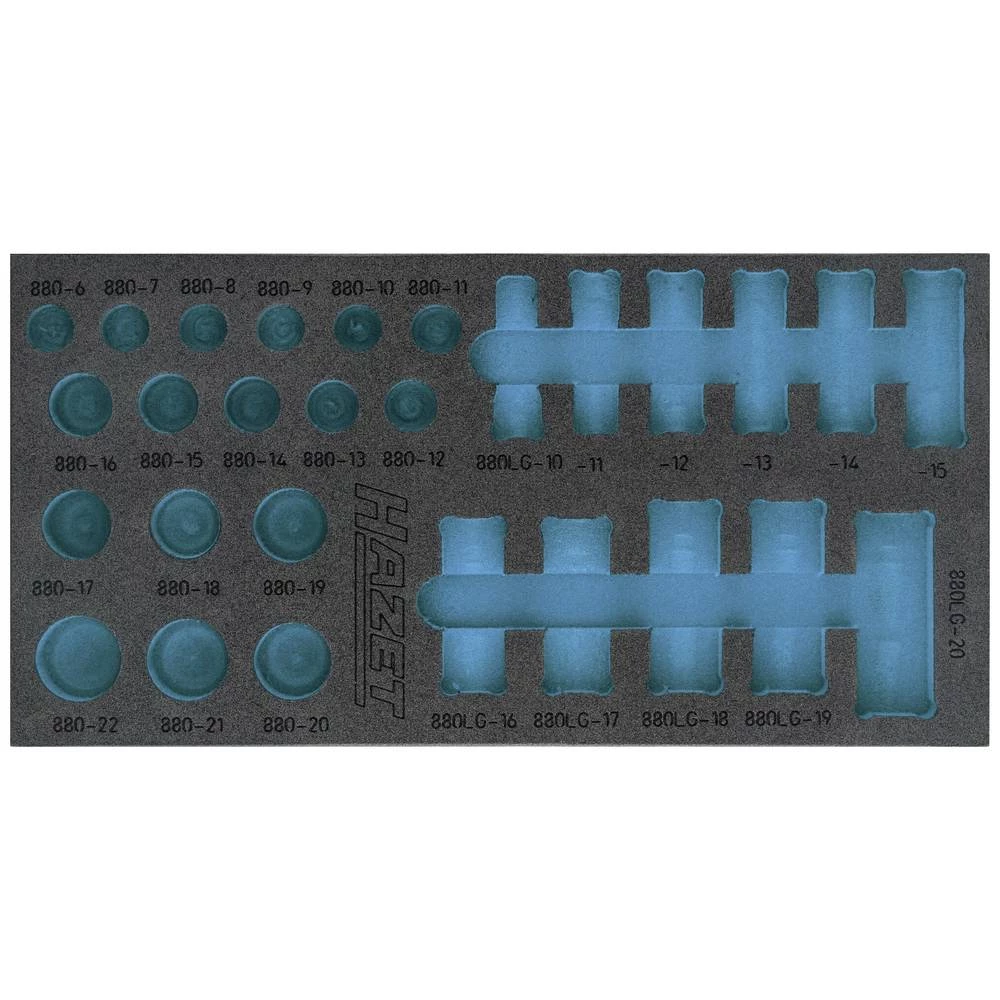 Hazet 163-489L 163-489L pjena za kovčeg  (D x Š) 342 mm x 172 mm slika