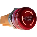 Joy-it Button22NA-02 tipka za zaustavljanje u nuždi 220 V   zadržava položaj crvena, zelena (Ø x D) 22 mm x 46.50 mm IP67, IK10 1 St.