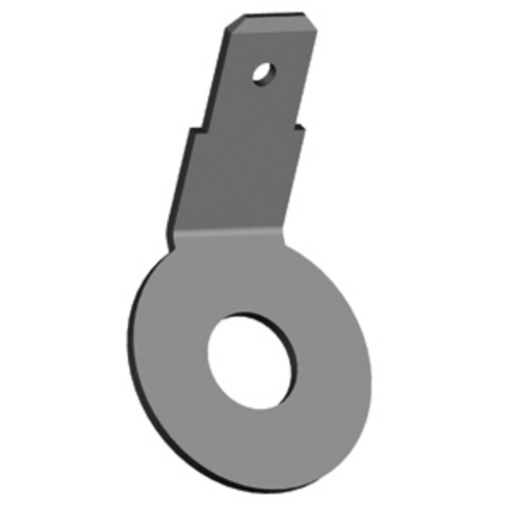 Vogt Verbindungstechnik 3869n45.60 utični jezičak Širina utikača: 6.30 mm Debljina utikača: 0.8 mm 45 ° 500 St. slika