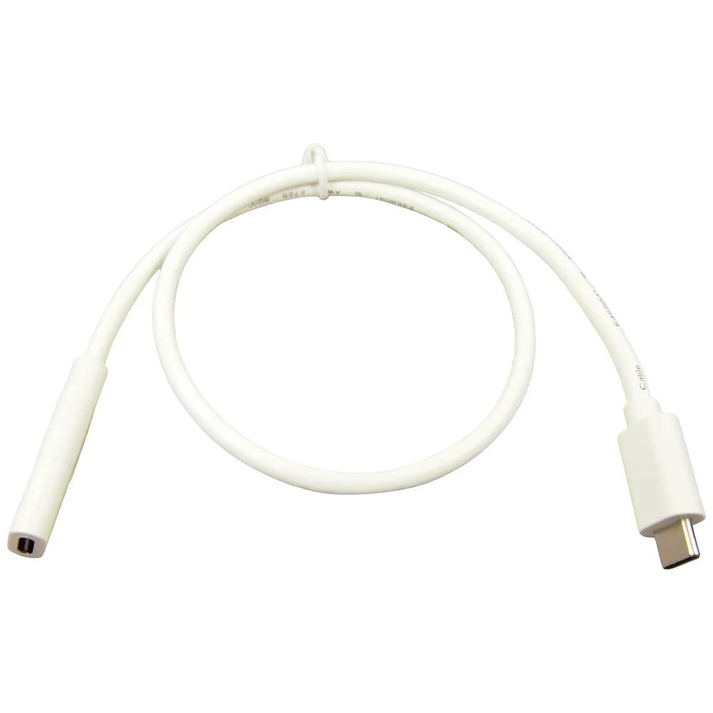 Cliff #####USB-C Kabel  USB-C® utičnica, USB-C® utikač 0.50 m bijela pozlaćeni kontakti FCR72001W slika