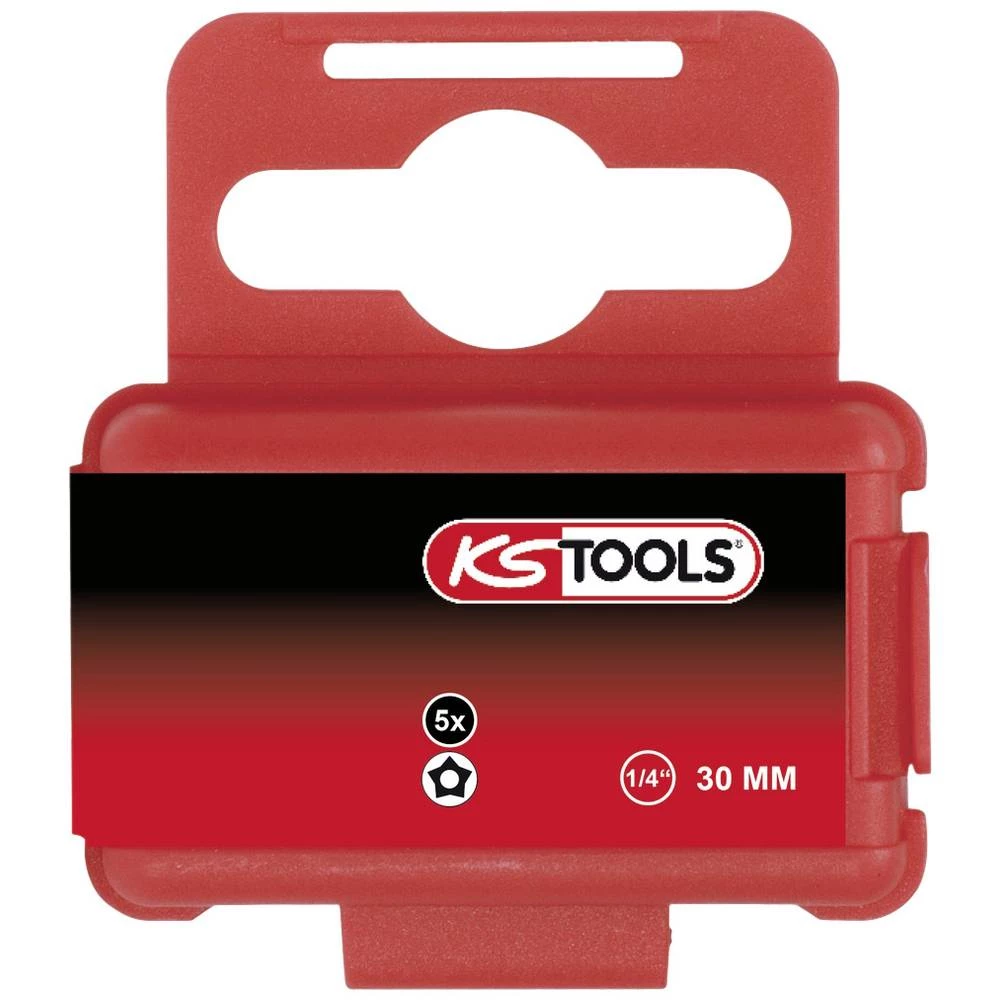 KS Tools 911.3111 5-zvijezdni bit TS 10 specijalni čelik C 6.3 5 St. slika