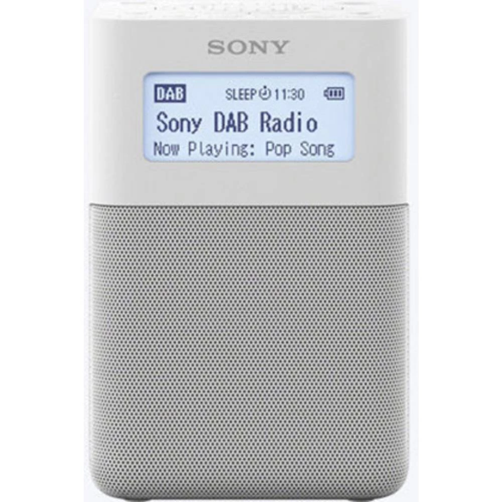 DAB+ (1012) Radio budilica Sony XDR-V20D DAB+, UKW, AUX Bijela slika