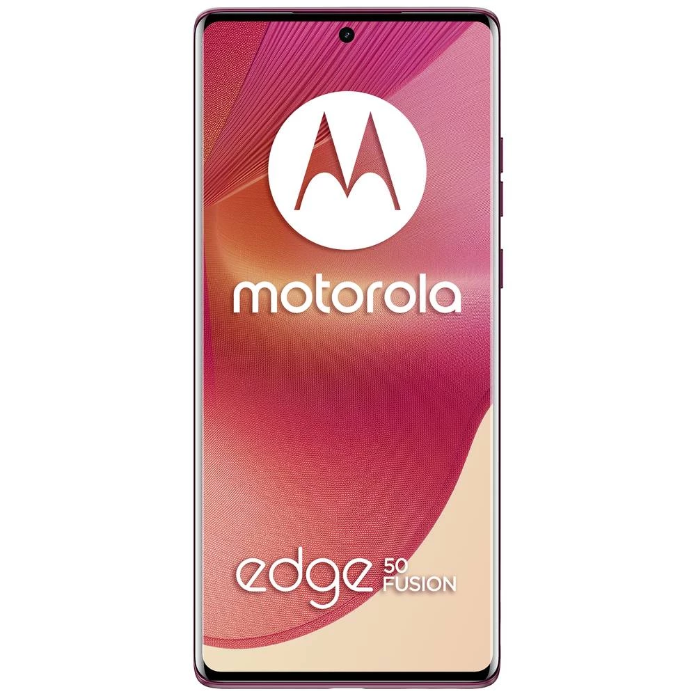 Motorola edge50 Fusion pametni telefon 256 GB 17 cm (6.7 palac) Hot PinkAndroid™ 14;Hybrid-Slot slika