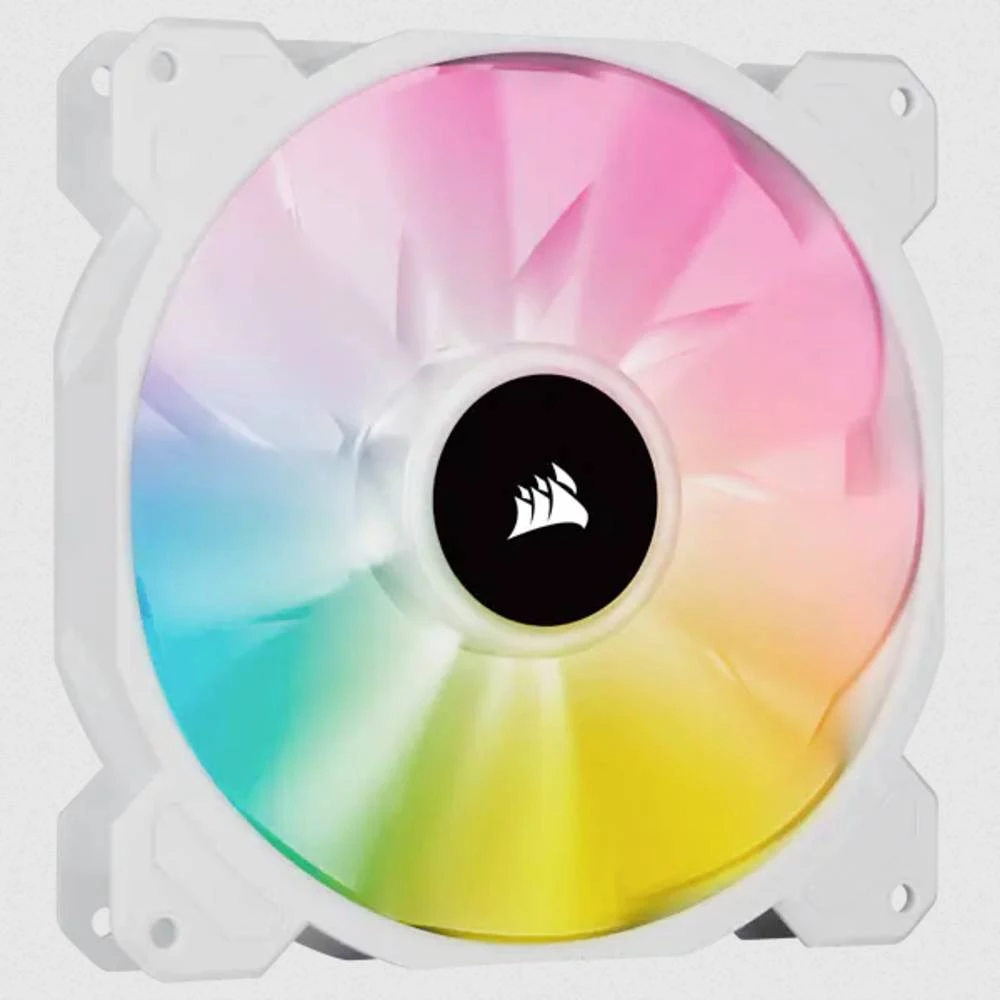 Corsair SP140 RGB ELITE ventilator za kućište računala 14 cm Bijela 1 kom. Corsair SP140 RGB ELITE ventilator za PC kućište bijela slika