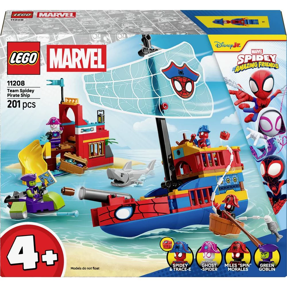 11208 LEGO® MARVEL SUPER HEROES Gusarski brod Spideyjevog tima (11208) slika
