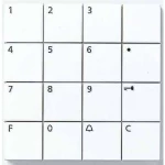 Siedle 200036514-00 pribor portafona za vrata funkcijski modul srebrna