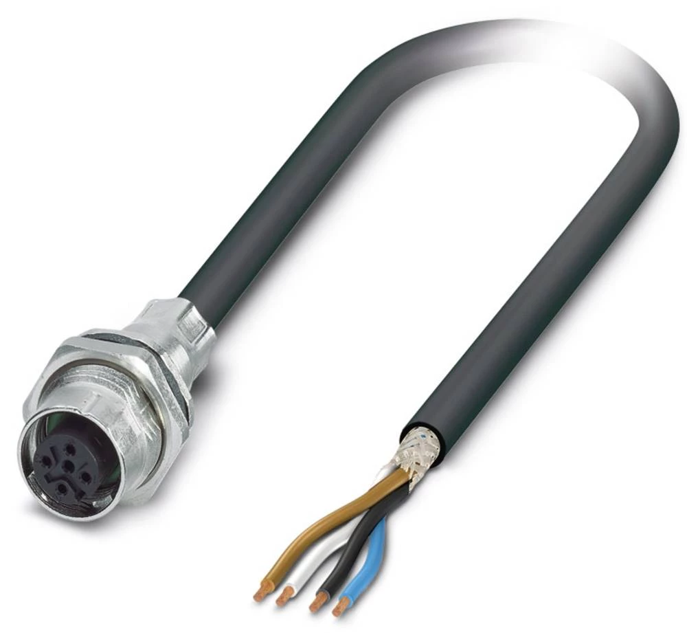 SACCBP-FS-4CON-M16/1,0-PUR SCO - ugradbeni utični konektor SACCBP-FS-4CON-M16/1,0-PUR SCO Phoenix Contact sadržaj: 1 kom. slika