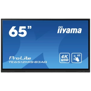 Iiyama ProLite TE6512MIS-B3AG Digital Signage zaslon Energetska učinkovitost 2021: G (A - G) 163.9 cm 65 palac 3840 x 21 slika