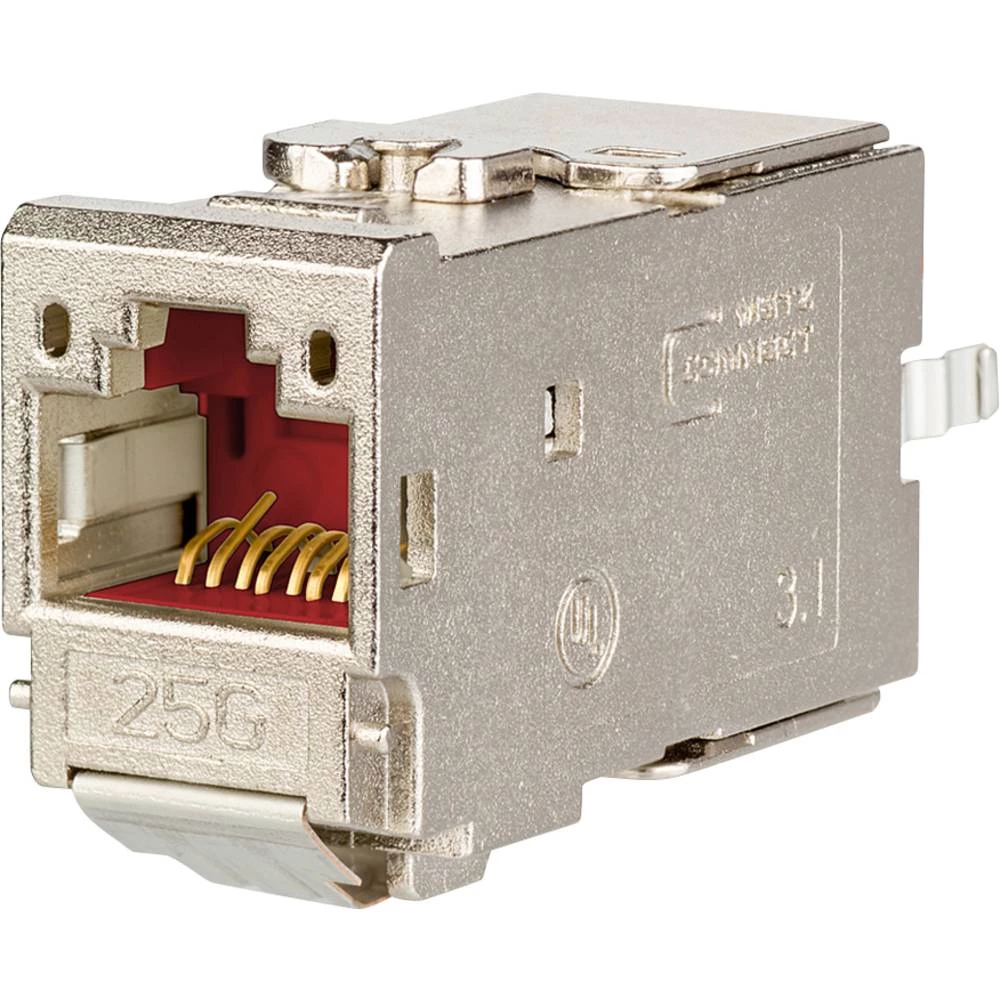 RJ45 ugradni modul E-Dat, Modularni konektor Metz Connect 130B11-25-E slika
