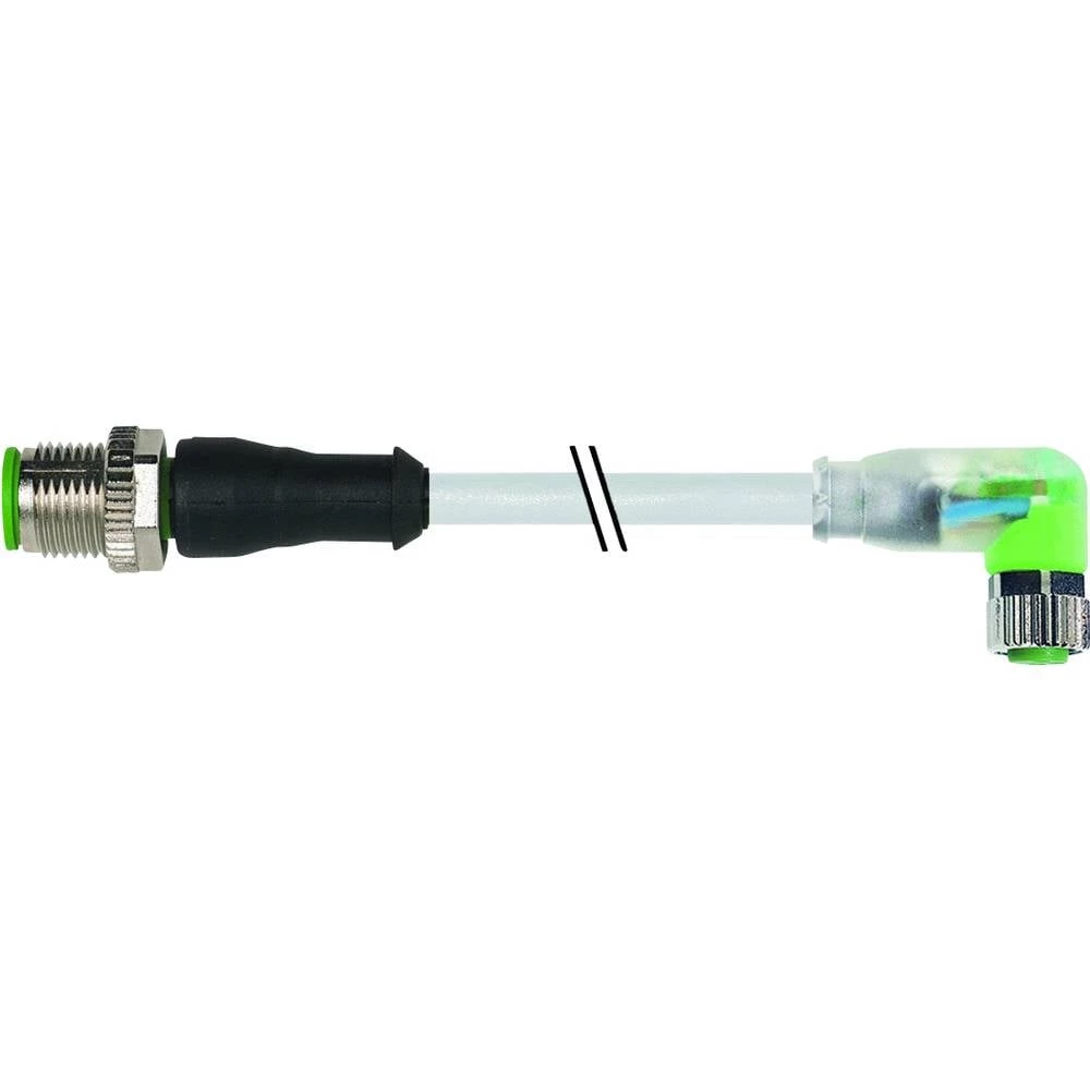 Murrelektronik 7999-40641-2330500 utični konektor za senzor/aktivator, konfekcionirani M12 x 1 ravni muški konektor, žen slika