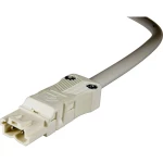 Adels-Contact 14815205 mrežni priključni kabel slobodan kraj - mrežni adapter Ukupan broj polova: 2 bijela 0.50 m 75 St.