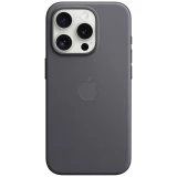 Apple Finewoven Case stražnji poklopac za mobilni telefon Apple iPhone 15 Pro crna