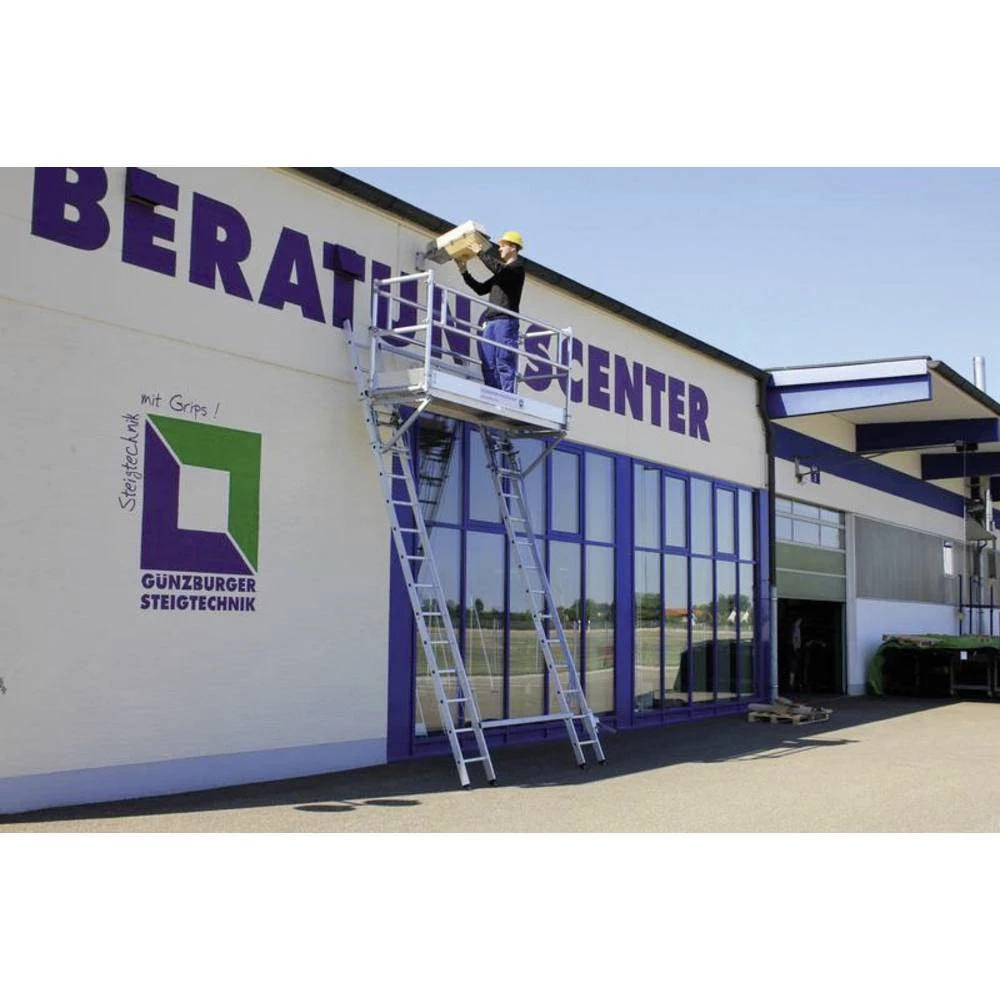 Günzburger Steigtechnik 154162 platforma za ljestve montaža bez alata slika
