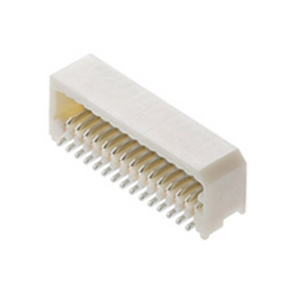 Molex 533091070 1000 pcs SlimStack Board-to-Board Connector, 0.80mm Pitch, Plug, 5.65 or 6.65mm Mated Height, 10 Circuits, Right-A slika