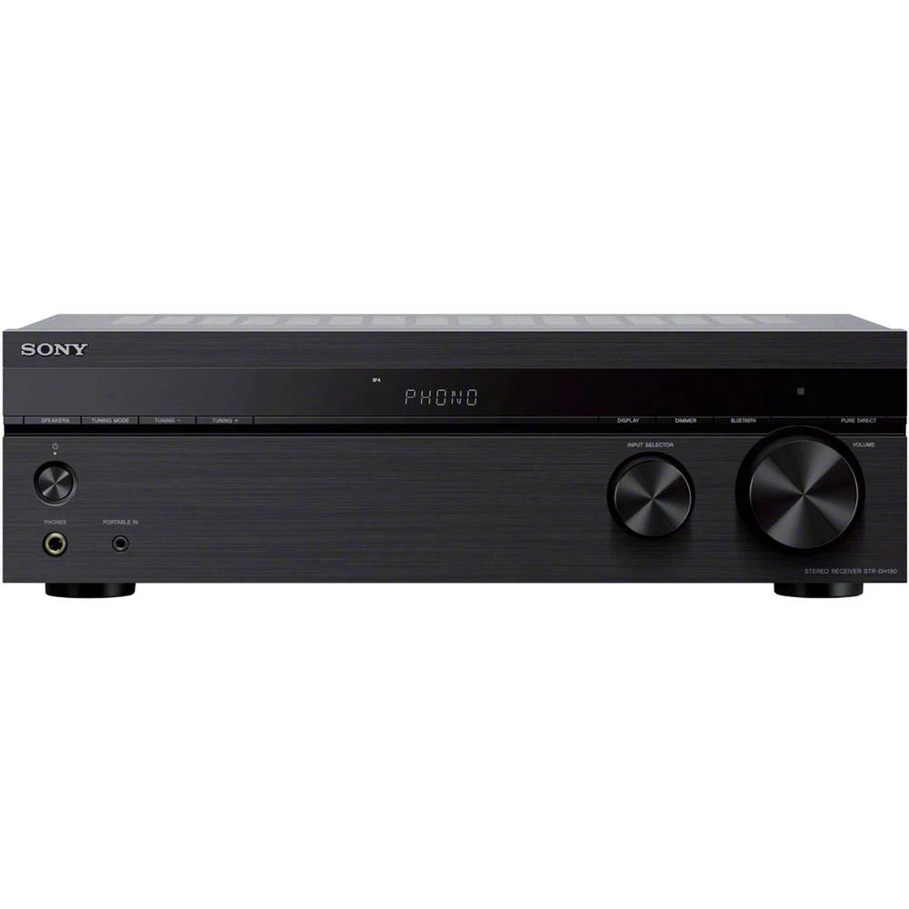 Stereo prijemnik Sony STR-DH190 2x100 W Crna Bluetooth&reg; slika