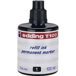 Edding tintni marker za ponovno punjenje  crna 100 ml  4-T100001 slika