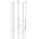 Günzburger Steigtechnik 68235 Stražnja zaštitna nogavica od nehrđajućeg čelika dužine 3000 mm 1 St.