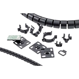 HellermannTyton HWBASE-PA66HIRHS-BK postolje vijak 161-64015 otporan na udarce, stabiliziran na toplinu 1 St. slika