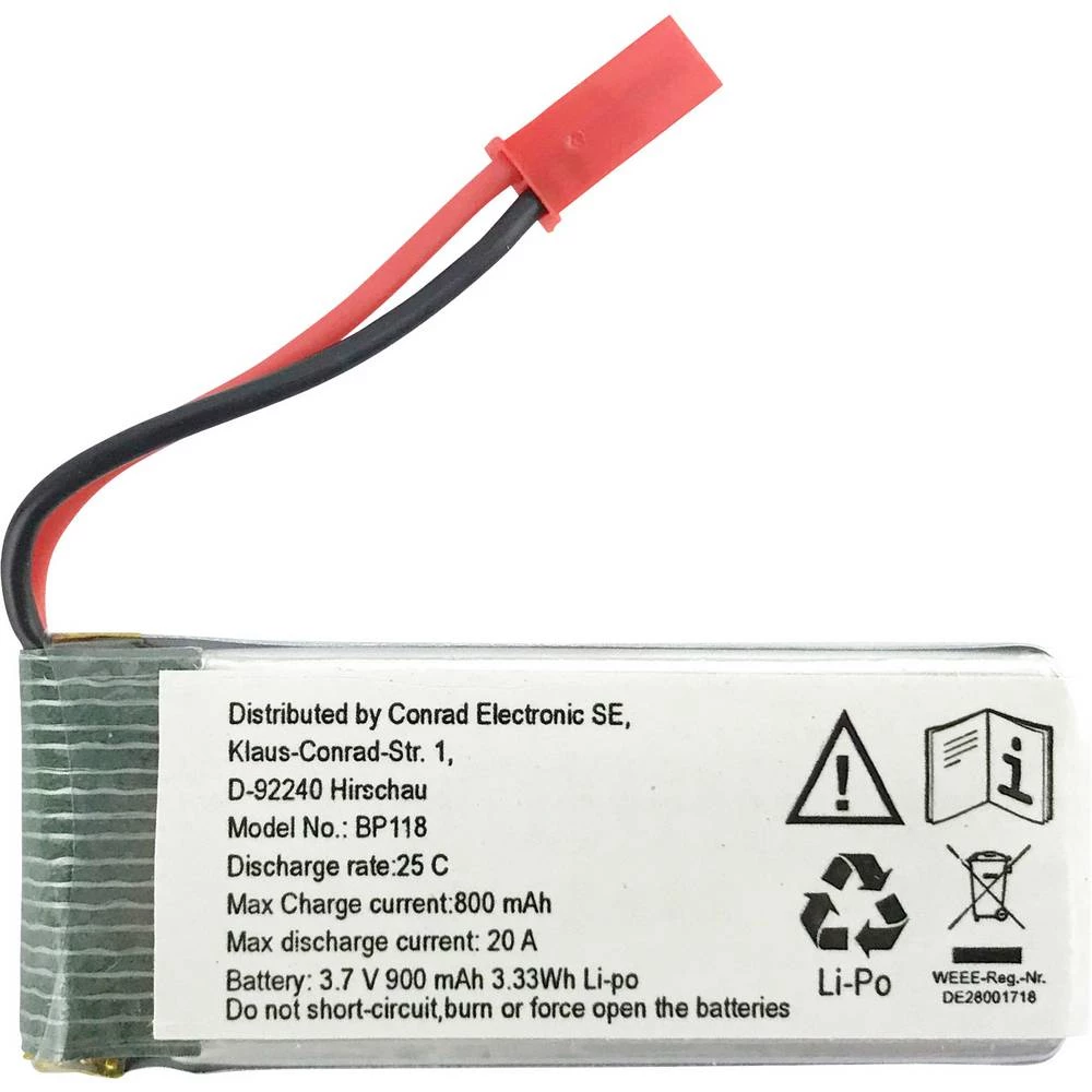 Reely Multicopter-akumulator, pogodan za: Reely Rocket Drone slika