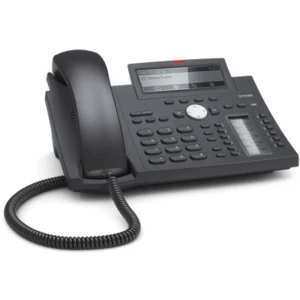 Telefon s kabelom, VoIP SNOM D345 Handsfree, Priključak za slušalice Grafički zaslon Crna slika