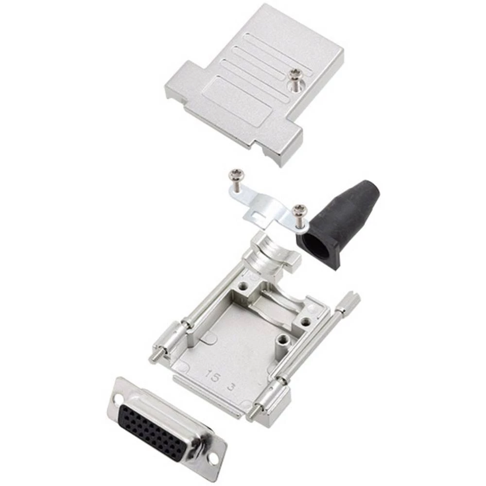 Višestruki ženski konektor D-SUB komplet 180 ° Broj polova: 44 Lemni kup Amphenol 1 ST slika