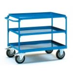 Fetra Hauptartikel 4830 kolica s policama čelik obložen s prahom Opterećenje (maks.): 400 kg briljantno-plava (RAL 5007)