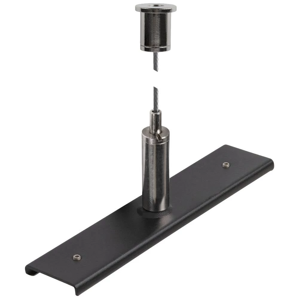 SLV  komponenta za niskonaponski sustav šina  set ovjesa crna 1006603 48V TRACK slika