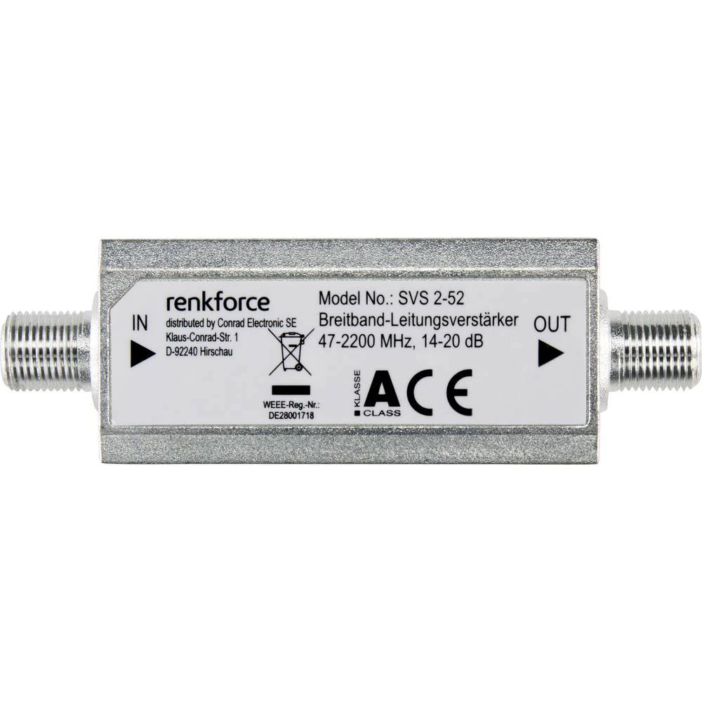 Renkforce sat pojačalo 20 dB slika