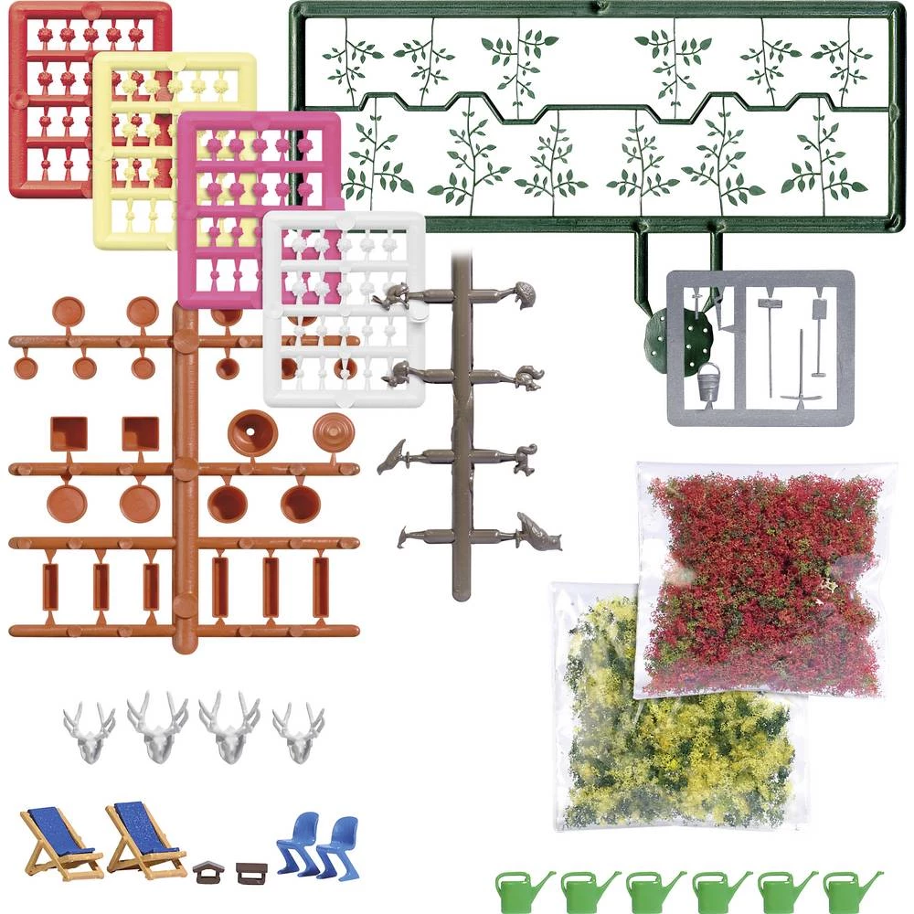 Busch 1836 H0 balkonski set komplet za sastavljanje slika