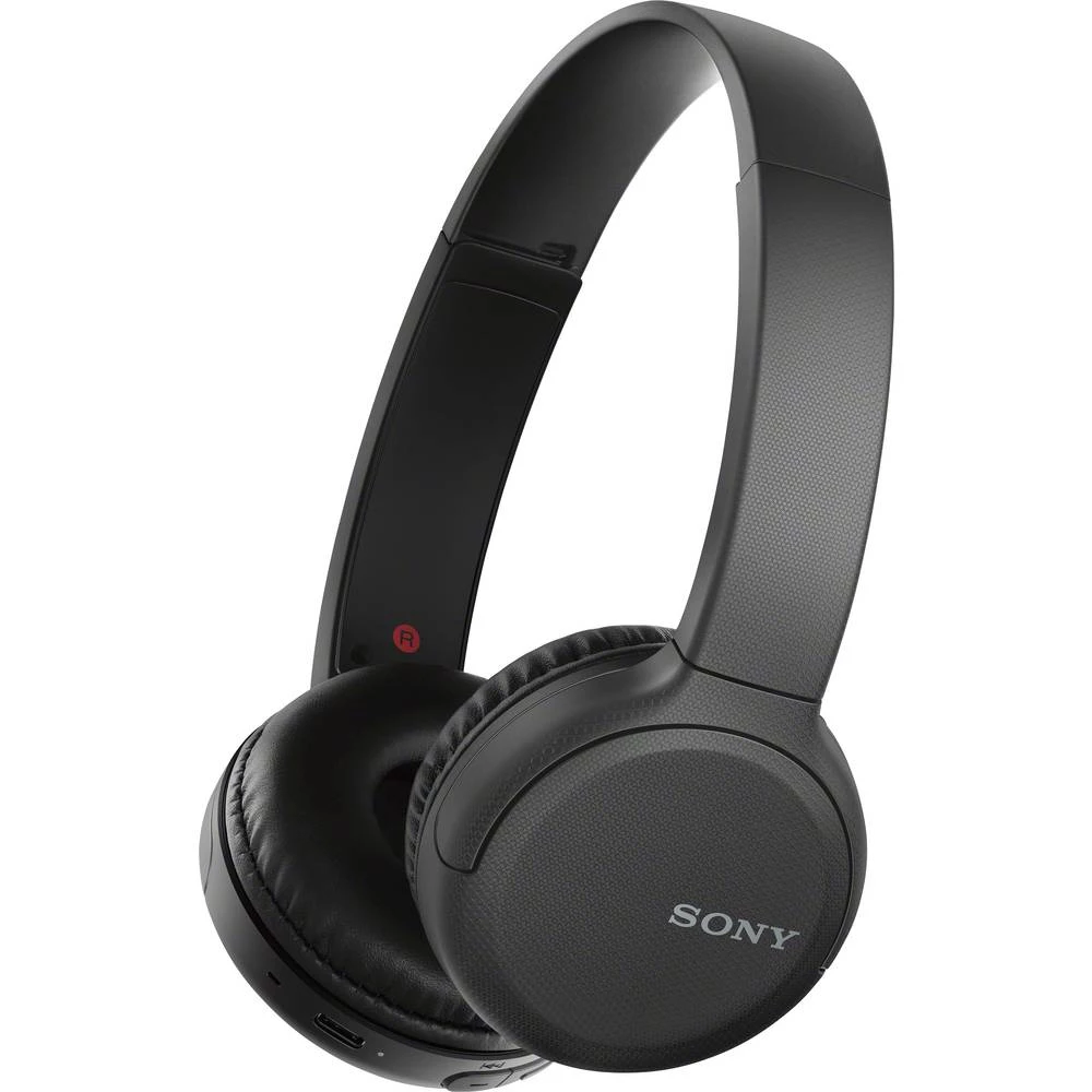 Bluetooth&reg; On Ear slušalice Sony WH-CH510 Na ušima Slušalice s mikrofonom, Kontrola glasnoće Crna slika