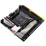 Matična ploča Asus ROG STRIX B350-I GAMING Baza AMD AM4 Faktor oblika Mini-ITX Set čipova matične ploče AMD® B350