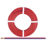 Donau Elektronik 250-02-25 pletenica 2 x 0.50 mm² crvena, plava boja 25 m