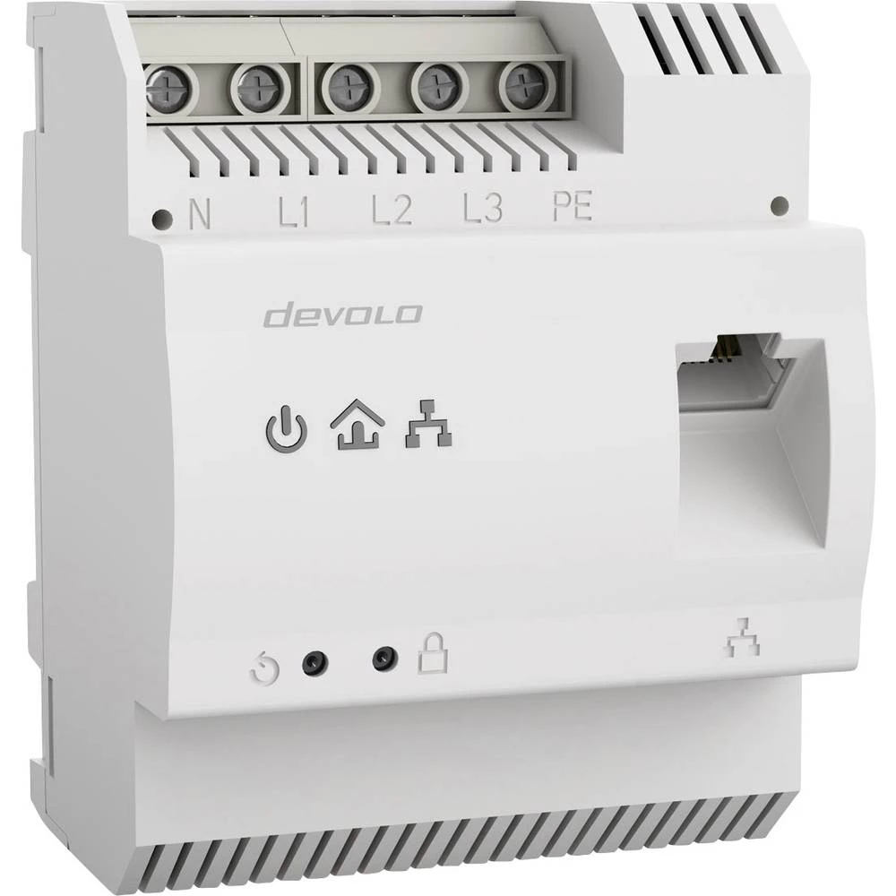 Powerline adapter za DIN šinu 1.2 Gbit/s Devolo Business Solutions dLAN&reg; pro 1200 DINrail slika