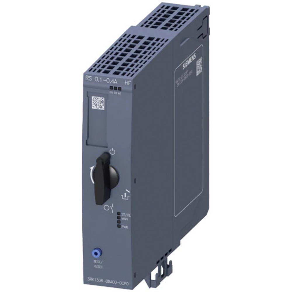 Siemens 3RK1308-0BA00-0CP0 3RK13080BA000CP0 preokretni pokretač Snaga motora bei 400 V 0.12 kW Snaga motora kod 230 V 0.16 kW 500 V Nazivna struja 0.4 A slika