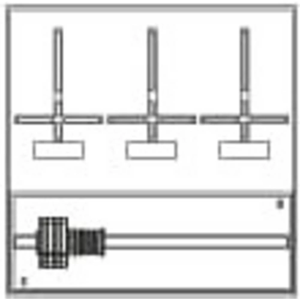 Striebel & John 2CPX037108R9999 promjenjiva ploča brojača   siva, svijetlosiva (RAL 7035) slika
