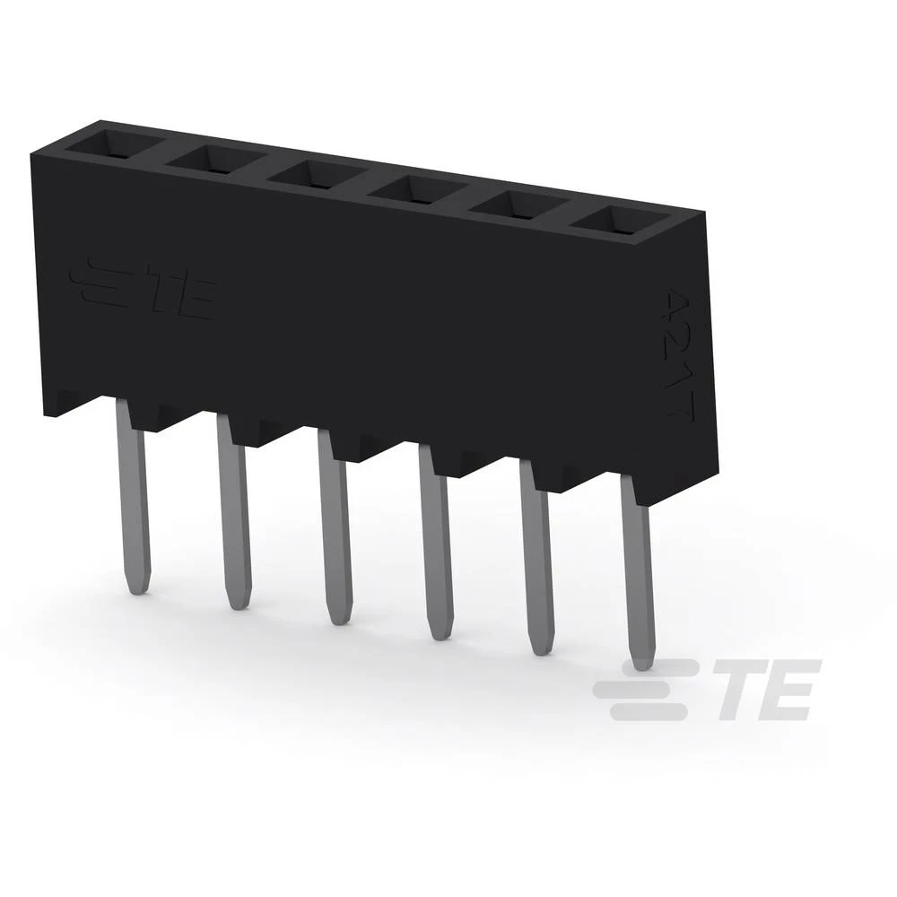 TE Connectivity ugradna standardna letva sa ženskim kontaktima 2314878-6 1 St. Tube slika