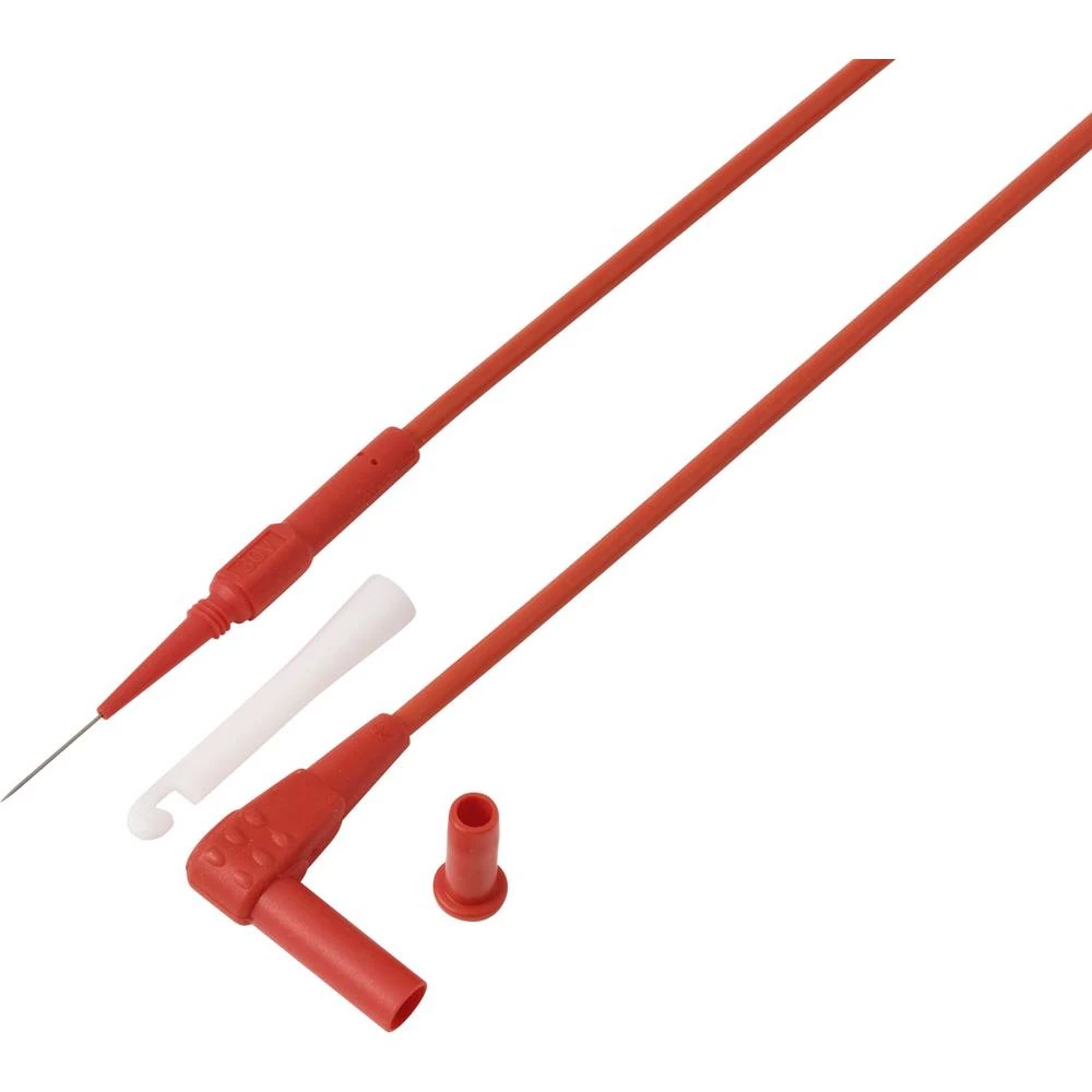 VOLTCRAFT MSL-520 rot mjerni vod 4 mm utikač pin-kontakt 1.5 m crvena 1 kom. slika